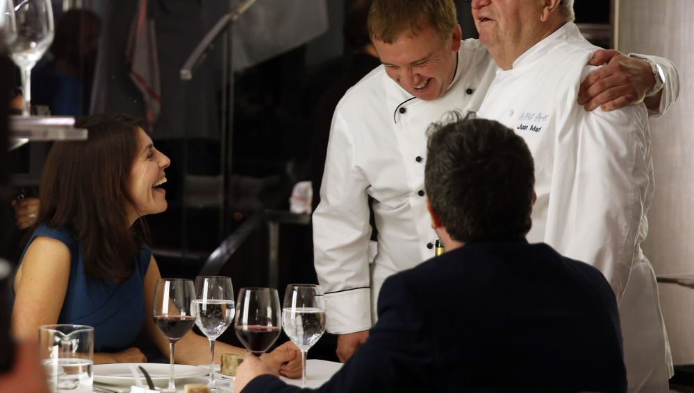 Juan Mari Arzak, un cameo muy especial en 'Allí Abajo'