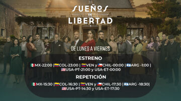 Los horarios para ver 'Sueños de libertad' en Atreseries Internacional